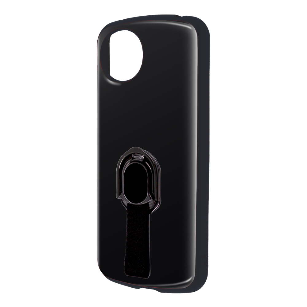 AQUOS wish4 耐衝撃ケース ProCa + TailRing/ブラック